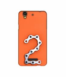 Amazon Brand - Solimo Designer Two Number 3D Printed Hard Back Case Mobile Cover for Micromax YU Yureka