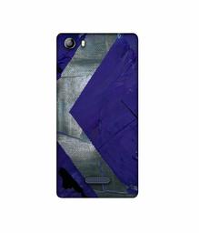 Amazon Brand - Solimo Designer Purple and Gray Texture 3D Printed Hard Back Case Mobile Cover for Micromax Canvas 5 E481