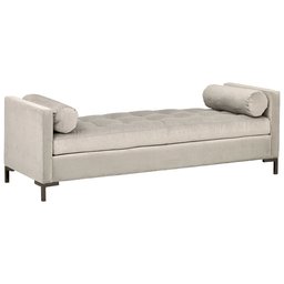 Amazon Brand – Rivet Uptown Mid-Century Velvet Tufted Customizable Daybed Sofa, 78