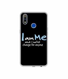 Amazon Brand - Solimo Designer Quotes UV Printed Soft Back Case Mobile Cover for Realme 3 Pro