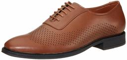 Amazon Brand - Symbol Men's Tan PU Formal Shoes - 7 UK (AZ-KY-338)