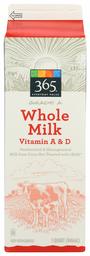 365 by Whole Foods Market, Grade A Whole Milk, 32 Fl Oz (Packaging May Vary)