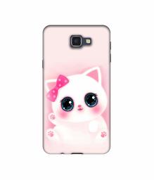 Amazon Brand - Solimo Designer Babby Kitty UV Printed Soft Back Case Mobile Cover for Samsung Galaxy J5 Prime