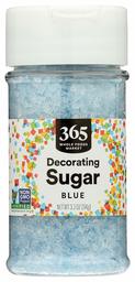 365 Everyday Value, Decorating Sugar, Blue, 3.3 oz