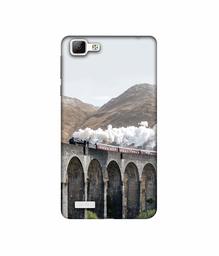 Amazon Brand - Solimo Designer Steam Train 3D Printed Hard Back Case Mobile Cover for Vivo V1