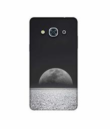 Amazon Brand - Solimo Designer Half Moon View 3D Printed Hard Back Case Mobile Cover for Samsung Galaxy J3 Pro