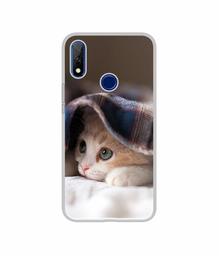 Amazon Brand - Solimo Designer Sleepy Kitten UV Printed Soft Back Case Mobile Cover for Gionee F9 Plus