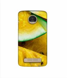 Amazon Brand - Solimo Designer Yellow Watermelon 3D Printed Hard Back Case Mobile Cover for Motorola Moto Z Play