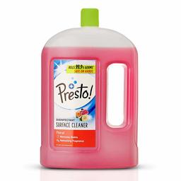 Amazon Brand - Presto! Disinfectant Floor Cleaner Floral, 2 L