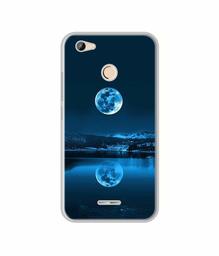 Amazon Brand - Solimo Designer Moon Pattern Print UV Printed Soft Back Case Mobile Cover for Micromax Canvas Unite 4 Pro Q465