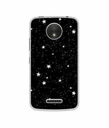 Amazon Brand - Solimo Designer Stars UV Printed Soft Back Case Mobile Cover for Motorola Moto C Plus