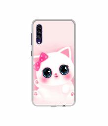 Amazon Brand - Solimo Designer Babby Kitty UV Printed Soft Back Case Mobile Cover for Samsung Galaxy A30s