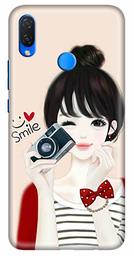 Amazon Brand - Solimo Designer Girl Design 3D Printed Hard Back Case Mobile Cover for Huawei Nova 3i