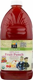 365 Everyday Value, Featuring Wild Kratts, Organic 100% Juice from Concentrate, Fruit Punch, 64 fl oz