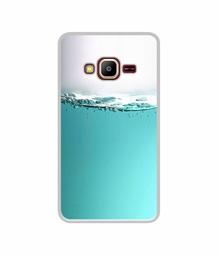 Amazon Brand - Solimo Designer Half Fill UV Printed Soft Back Case Mobile Cover for Samsung Z2