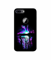 Amazon Brand - Solimo Designer Dark Scenery 3D Printed Hard Back Case Mobile Cover for Apple iPhone 8 Plus (with Logo Cut)