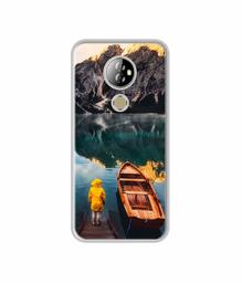 Amazon Brand - Solimo Designer Lake View UV Printed Soft Back Case Mobile Cover for Comio X1 Note