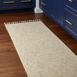 Amazon Brand – Stone & Beam Heidi Floral Farmhouse Wool Runner Rug, 2' 6