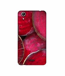 Amazon Brand - Solimo Designer Red Texture 3D Printed Hard Back Case Mobile Cover for Micromax Canvas Selfie Lens Q345