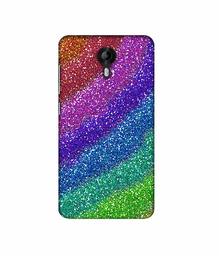 Amazon Brand - Solimo Designer Multicolor Sparkle 3D Printed Hard Back Case Mobile Cover for Micromax Canvas Nitro 4G E455