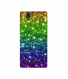 Amazon Brand - Solimo Designer Multicolor Stars 3D Printed Hard Back Case Mobile Cover for Sony Xperia T2 Ultra