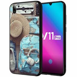 Amazon Brand - Solimo Designer Travel Printed Hard Back Case Mobile Cover forVivo V11 Pro (D1205)