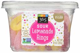 365 EVERYDAY VALUE Sour Lemonade Rings, 10 OZ