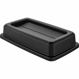 AmazonBasics - Tapas de Basura Delgadas de 23 galones (Color Rojo)