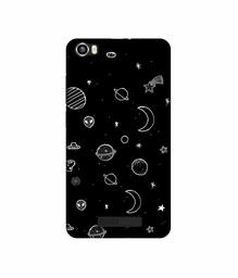 Amazon Brand - Solimo Designer Solar System UV Printed Soft Back Case Mobile Cover for Lava Iris X8