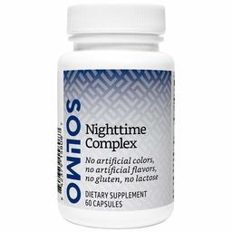 Amazon Brand - Solimo Nighttime Complex, 60 capsules