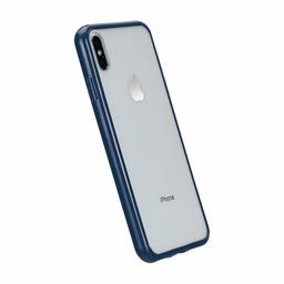 AmazonBasics - Carcasa para iPhone Xs Max (protección y antiarañazos), color azul (renovado)