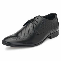 Nubeno Men's Black Formal Shoes-10 UK (44 EU) (2370)