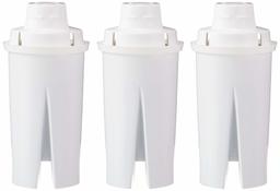 AmazonBasics - Filtros de agua de repuesto para jarras de agua, 3-Pack Filters, 1