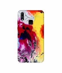 Amazon Brand - Solimo Designer Smash Color 3D Printed Hard Back Case Mobile Cover for Vivo Y95