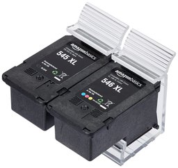 AmazonBasics Remanufactured Ink Kartuş Replacement for Canon PG545 X L and CL546 X L