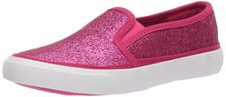 Amazon Essentials Girls' Slip-on Canvas Sneaker, Fuschia, 5 Medium US Big Kid