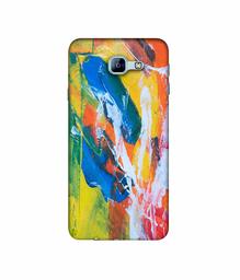 Amazon Brand - Solimo Designer Multicolor Paint On Wall 3D Printed Hard Back Case Mobile Cover for Samsung Galaxy A8 (2016)