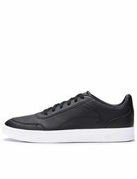 CARE OF by PUMA Men’s Leather Low-Top Trainers, Black, US 11