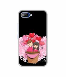 Amazon Brand - Solimo Designer Boy and Girl UV Printed Soft Back Case Mobile Cover for Itel A25