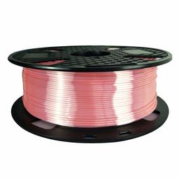 Eono by Amazon Silk Pink PLA Filament 1.75 mm 3D Printer Filament 1KG 2.2 LBS Spool 3D Printing Material Silky Shine Shiny Metallic Metal PLA Filament