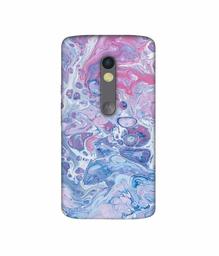 Amazon Brand - Solimo Designer Oil Paint on Marble 3D Printed Hard Back Case Mobile Cover for Motorola Moto X Force