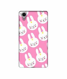 Amazon Brand - Solimo Designer Rabbit Pattern 3D Printed Hard Back Case Mobile Cover for Vivo Y51L