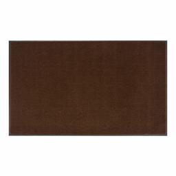 AmazonBasics Cut-Pile Polypropylene Commercial Carpet Vinyl-Backed Mat 3x4 Walnut