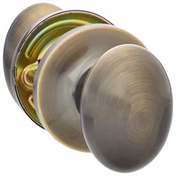 AmazonBasics Door Knobs - Oval Egg AB-DH533-AB 1