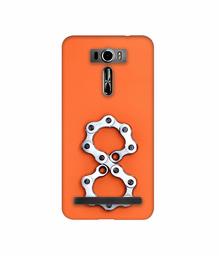 Amazon Brand - Solimo Designer Number Eight 3D Printed Hard Back Case Mobile Cover for Asus Zenfone 2 Laser ZE601KL