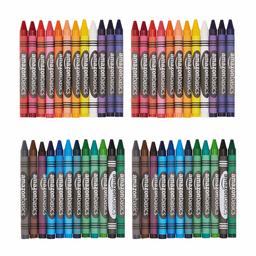 AmazonBasics Crayons - 24 Assorted Colors, 2-Pack