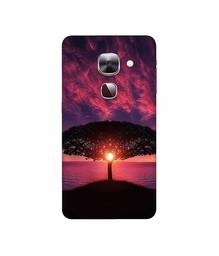 Amazon Brand - Solimo Designer Nature Digital Painting 3D Printed Hard Back Case Mobile Cover for LeEco Le Max 2