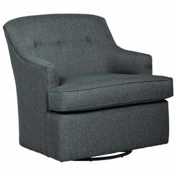 Amazon Brand – Stone & Beam Wolcott Swivel Chair, Fabric, 33