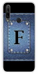 Amazon Brand - Solimo Designer Multicolor Button Jeans Alphabet-F Printed Soft Back Case Mobile Cover for Huawei Honor 9X