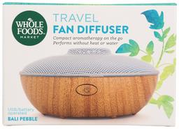 Whole Foods Market, Travel Fan Diffuser, Bali Pebble